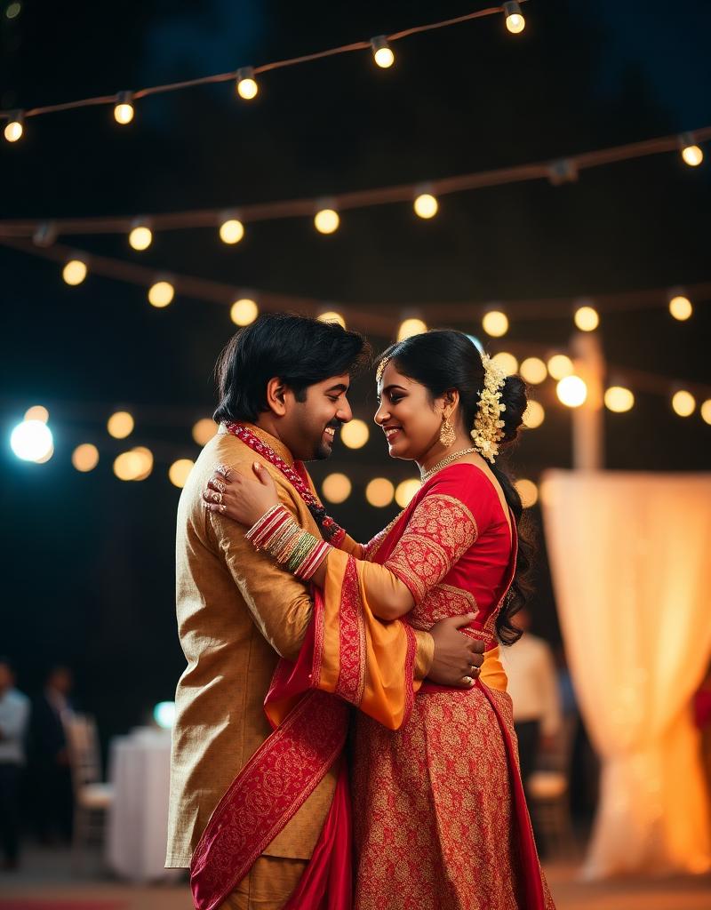 Couple dancing