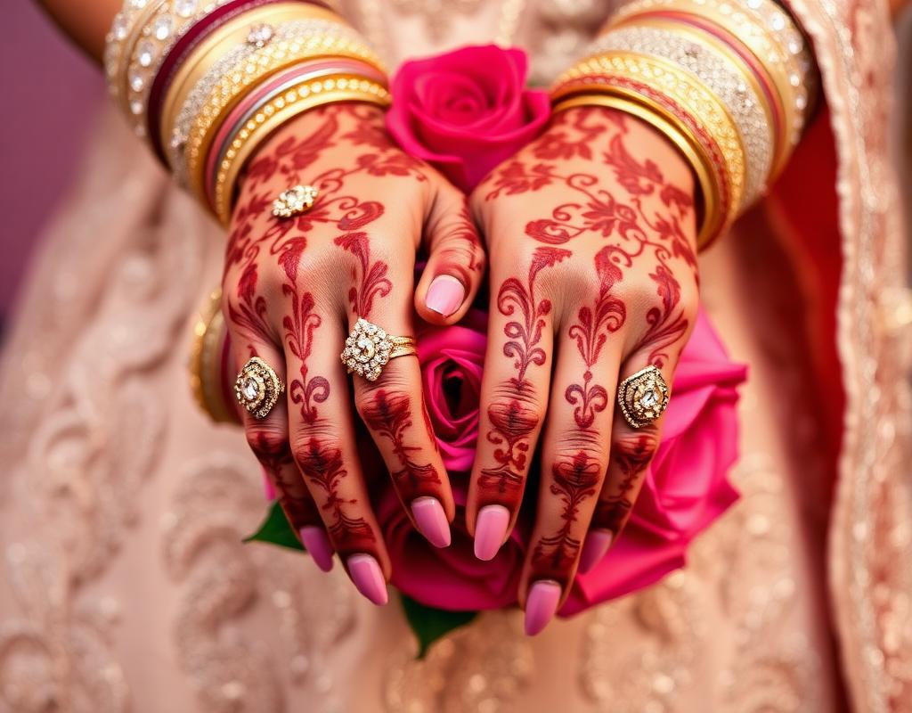 Mehendi hands